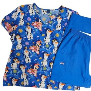 Olaf Scrub Set